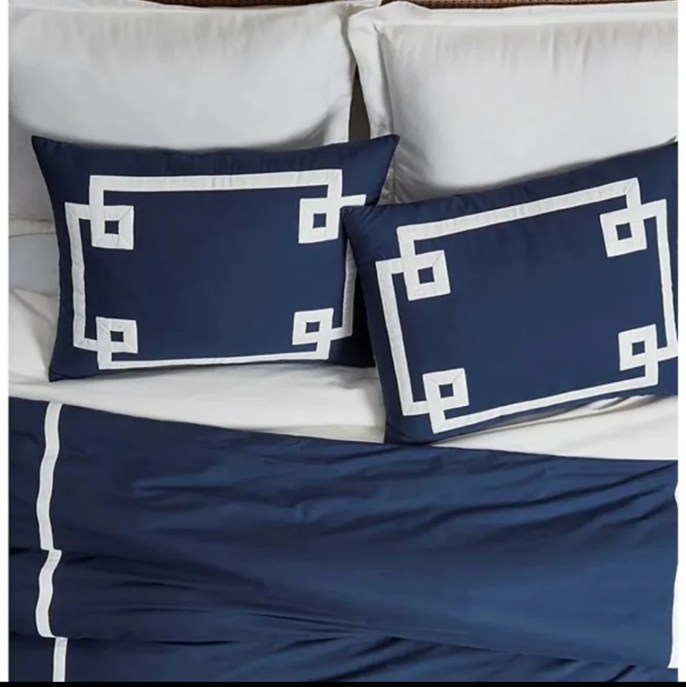 Villa by Noble Excellence Greek Key Duvet Cover
